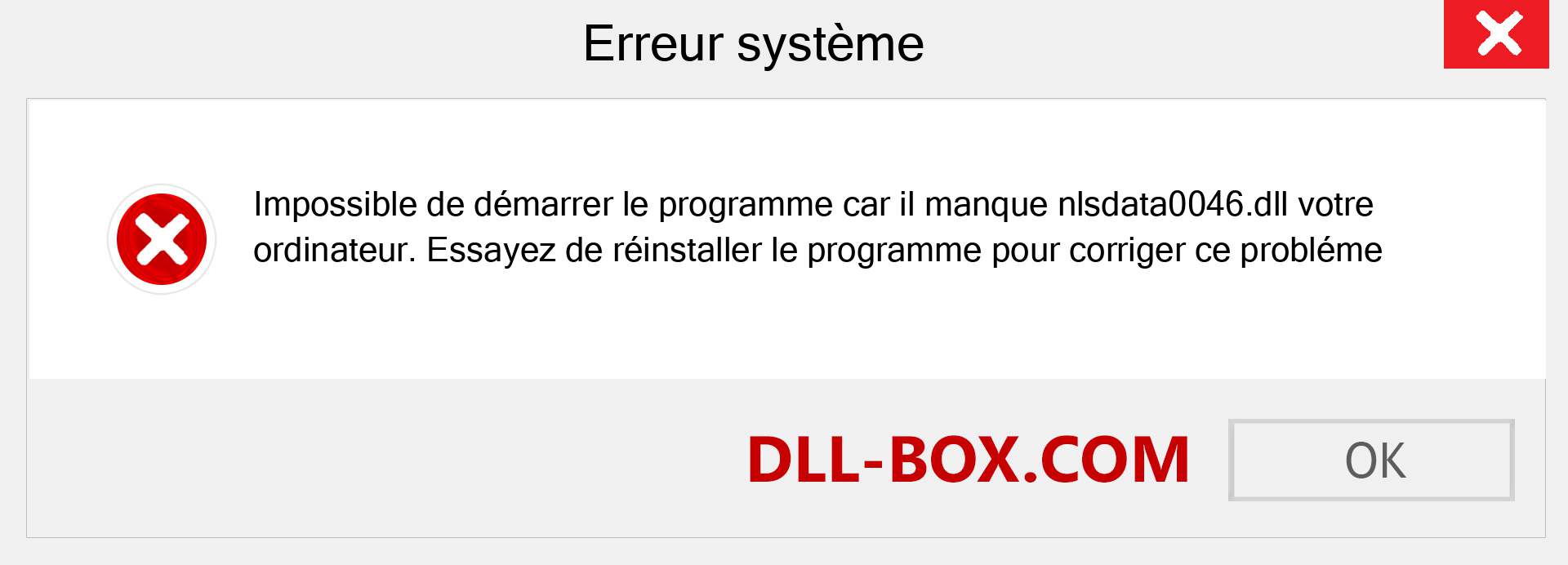 Le fichier nlsdata0046.dll est manquant ?. Télécharger pour Windows 7, 8, 10 - Correction de l'erreur manquante nlsdata0046 dll sur Windows, photos, images